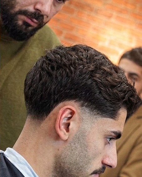 Nachher: fertiger Fade